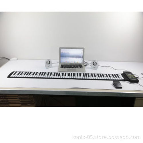 Factory wholesale roll up piano with electric keyboard